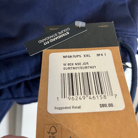 •NWT• THE NORTH FACE NAVY BOX JOGGER XXL • NFOA7UP5 - Picture 4 of 8
